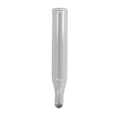 Chromatography Research Supplies 100 uL Tapered Insert (Pulled) for 1.8 mL Std. Vial(100/pk)